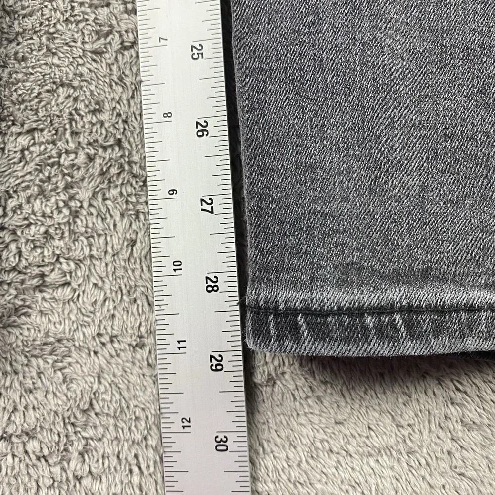 Lucky Brand 411 Athletic Taper Jeans Mens 30x29 Gray Denim Mid Rise